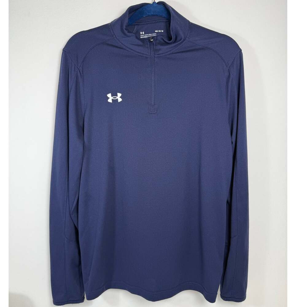 Under Armour Men's Team Tech Quarter-Zip Pullover, Size M